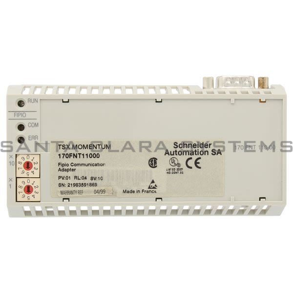 Modicon 170FNT11000 Communication Adapter Product Image