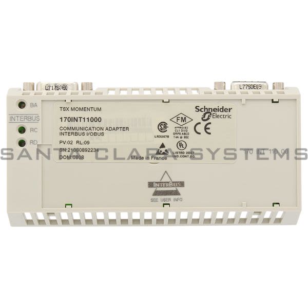 Modicon 170INT11000 Communication Adapter | TSX Momentum Product Image