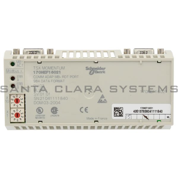 Modicon 170NEF16021 Communication Adapter Product Image