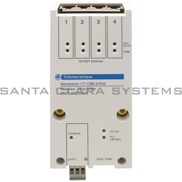 Modicon 171CBB97030 Processor Transparent Ready Product Image