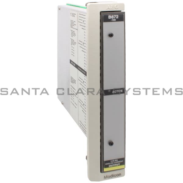 Modicon AS-B872-100 Analog Output Module Product Image