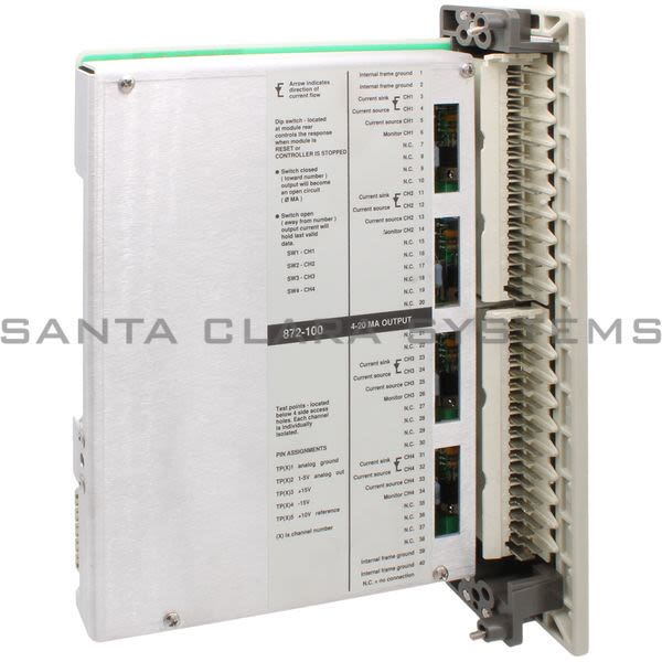Modicon AS-B872-100 Analog Output Module Product Image
