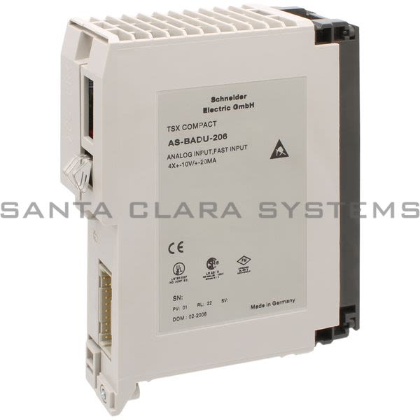 Modicon AS-BADU-206 Analog Input Module | Compact Product Image