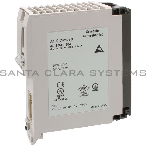 Modicon AS-BDAU-204 Output Module Analog Product Image