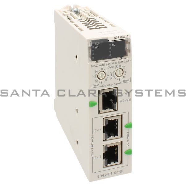 Modicon BMECRA31210  Modicon X80 EIO Drop adapter with Ethernet backplane Product Image