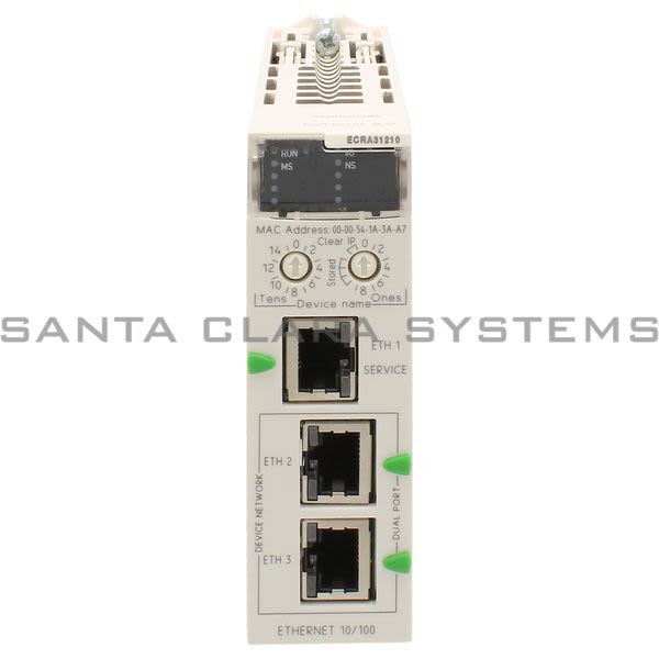 Modicon BMECRA31210  Modicon X80 EIO Drop adapter with Ethernet backplane Product Image