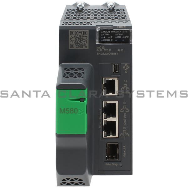 Modicon BMEH586040 Redundant HSBY processor module M580 - Level 6 - Remote Product Image