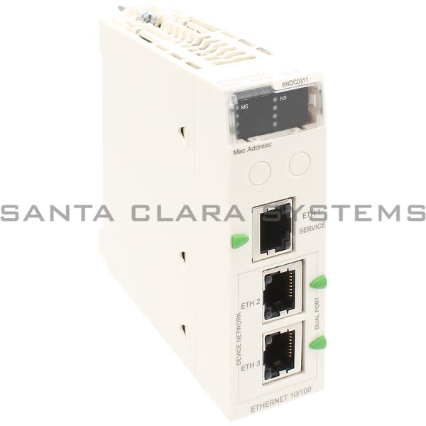 Modicon BMENOC0311 Ethernet module M580 - 3-port FactoryCast Ethernet communication Product Image