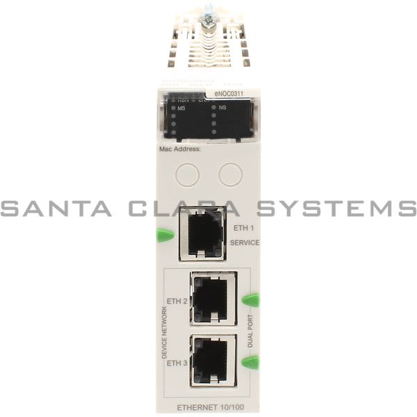 Modicon BMENOC0311 Ethernet module M580 - 3-port FactoryCast Ethernet communication Product Image