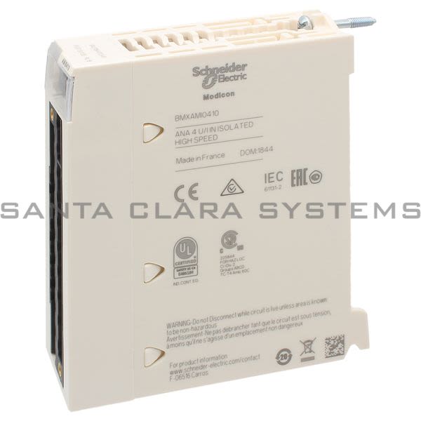 Modicon BMX AMI0410  analog input module M340 - 4 inputs - high speed Product Image
