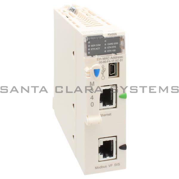 Modicon BMX P342020  Programmable Logic Controller Processor Product Image