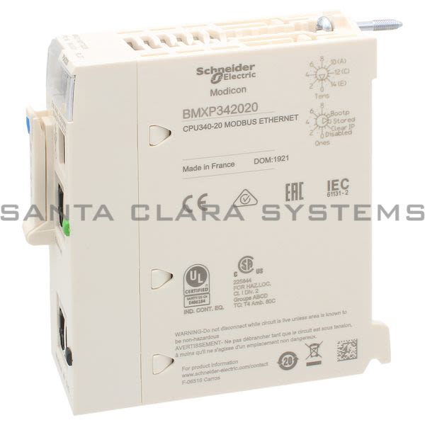 Modicon BMX P342020  Programmable Logic Controller Processor Product Image