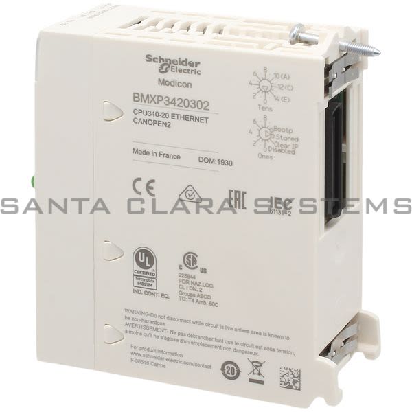 Modicon BMXP3420302 Processor Module Product Image