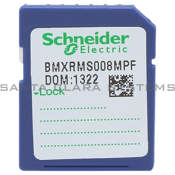 Modicon BMX RMS008MPF  SD Flash Memory Card Product Image