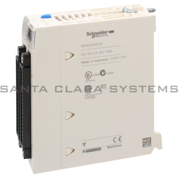Modicon discrete input module M340 - 64 inputs - 24 V DC positive ...