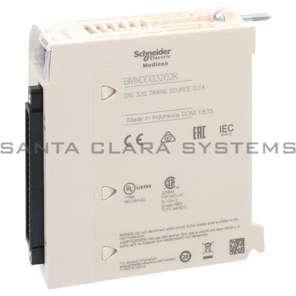 Modicon BMXDDO3202K discrete output module M340 - 32 outputs - solid state - 24 V DC positive Product Image