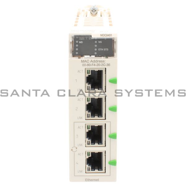Modicon BMXNOC0401 Ethernet Module Product Image