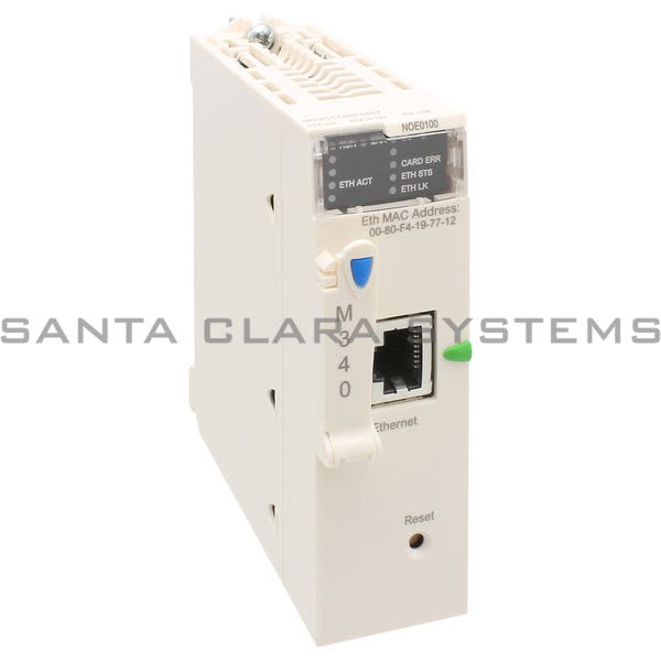 Modicon BMXNOE0100 Ethernet Module Product Image