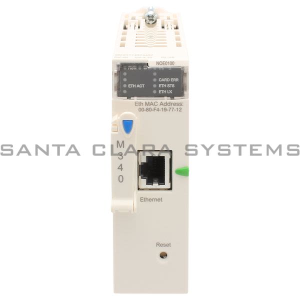 Modicon BMXNOE0100 Ethernet Module Product Image