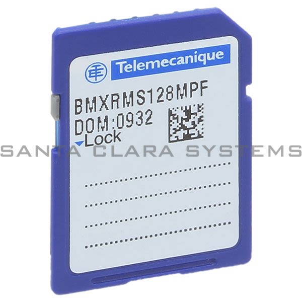Modicon BMXRMS128MPF SD Flash Memory Card Product Image