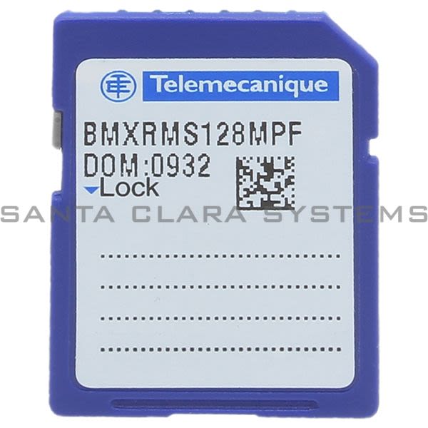 Modicon BMXRMS128MPF SD Flash Memory Card Product Image