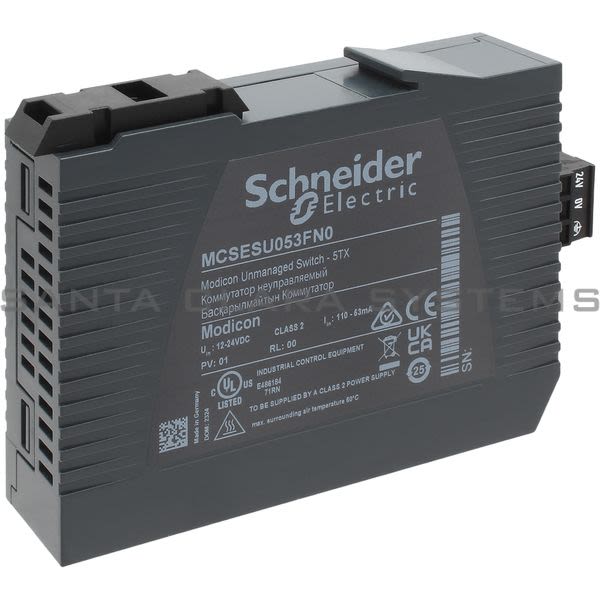 Modicon MCSESU053FN0 Modicon Standard Unmanaged Switch Product Image