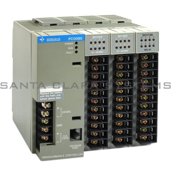 Modicon PC-0085-102 12/24 VDC 16 Inputs (True High), BCD Software Relay: 8 Output Product Image