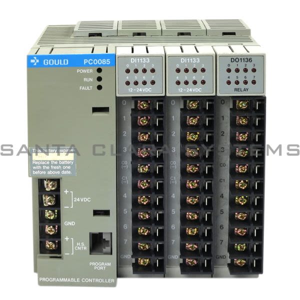 Modicon PC-0085-102 12/24 VDC 16 Inputs (True High), BCD Software Relay: 8 Output Product Image