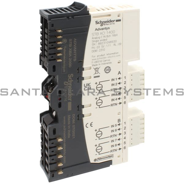 Modicon STBACI1400K Analog Input Product Image