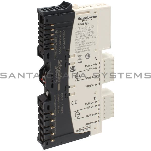 Modicon STBACO1210K Analog Input Product Image