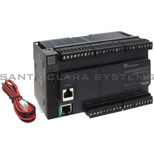 Modicon TM221CE40R  controller M221 40 IO relay Ethernet Product Image
