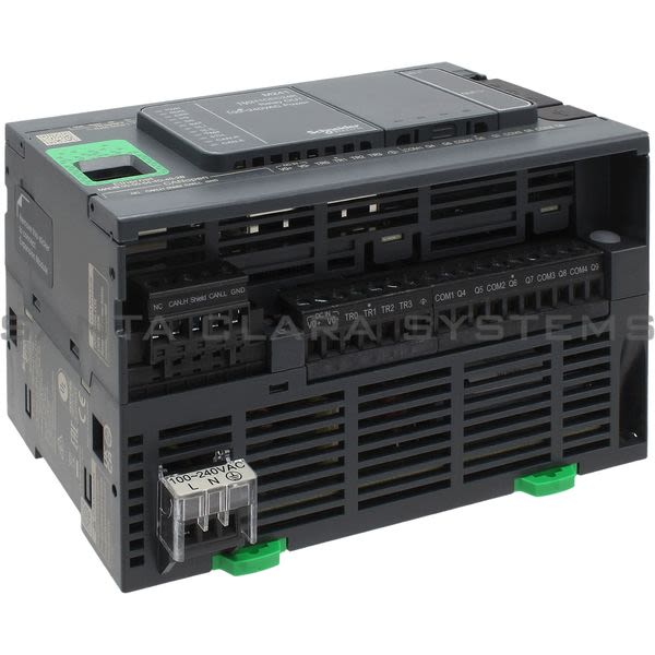 Modicon TM241CEC24R Controller M241 24 IO Relay Ethernet CAN Master Product Image