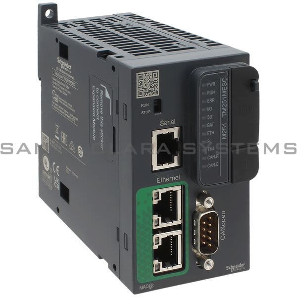 Modicon TM251MESC Controller M251 Ethernet CAN Product Image