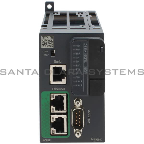 Modicon TM251MESC Controller M251 Ethernet CAN Product Image