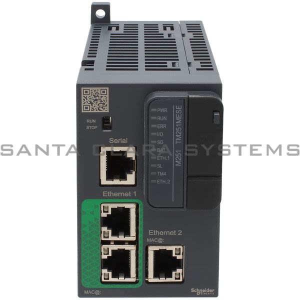 Modicon TM251MESE Controller M251 2x Ethernet Product Image