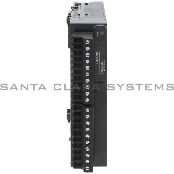 Modicon TM3AM6 Modicon TM3 - 4 analog inputs, 2 analog output (screw) 24Vdc Product Image
