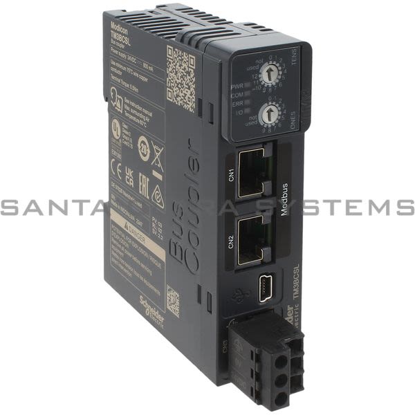 Modicon TM3BCSL IP20 I/O Distributed Optimized TM3 Bus Coupler Module Serial Line Interface Product Image