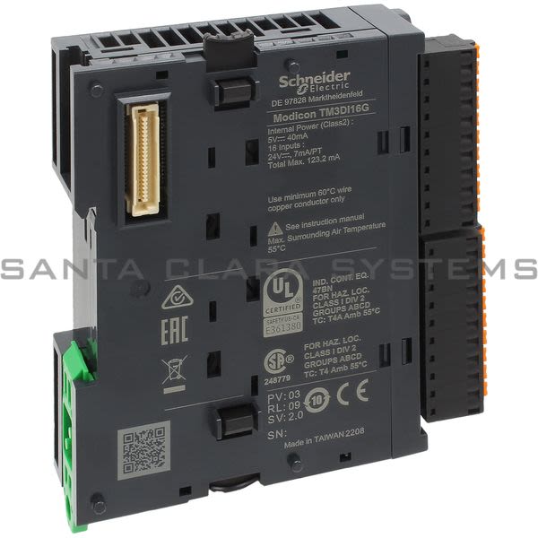 Modicon TM3DI16G I/O Module Product Image