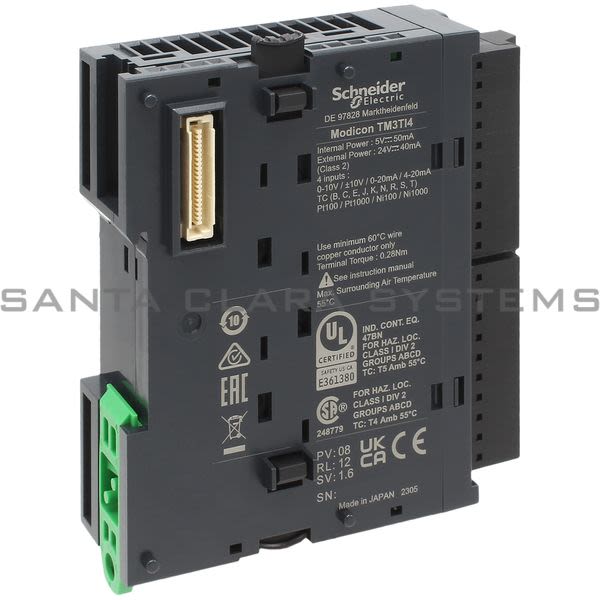 Modicon TM3TI4 Module TM3 - 4 Inputs Temperature Product Image