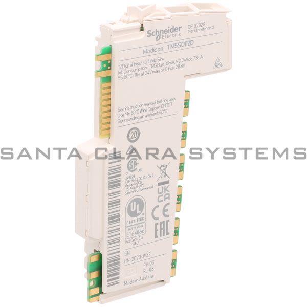 Modicon TM5SDI12D Output Module Product Image