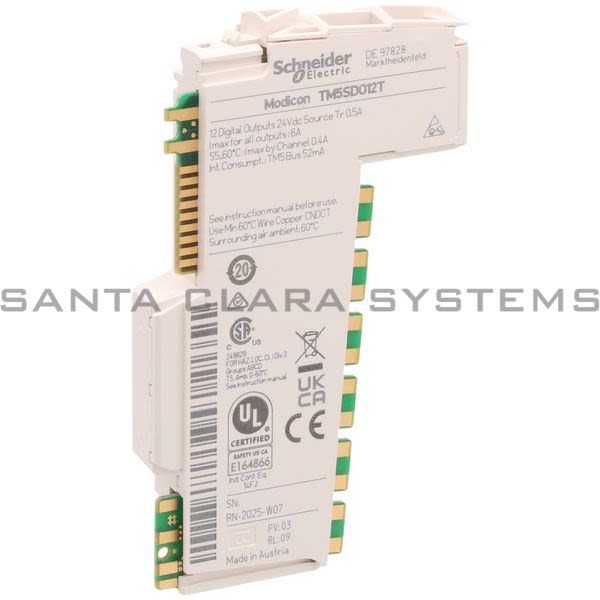 Modicon TM5SDO12T Output Module Product Image