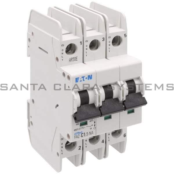 Moeller FAZ-C1-3-NA Circuit Breaker Product Image