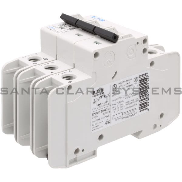 Moeller FAZ-C1-3-NA Circuit Breaker Product Image