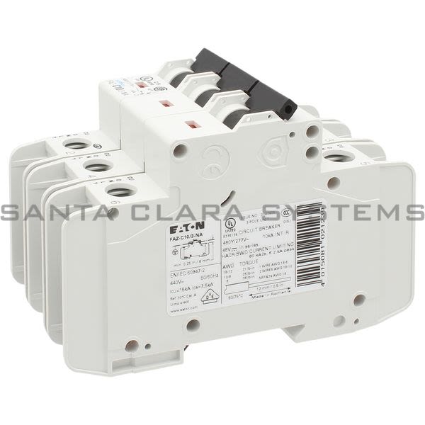 Moeller FAZ-C10-3-NA Circuit Breaker Product Image