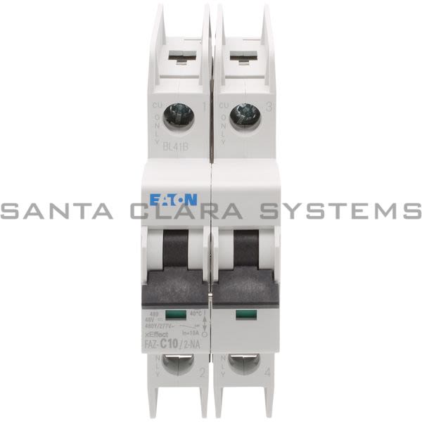 Moeller FAZ-C10-2-NA Circuit Breaker Product Image