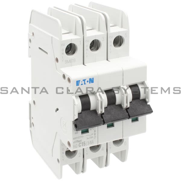 Moeller FAZ-C15/3-NA  Circuit Breaker Product Image