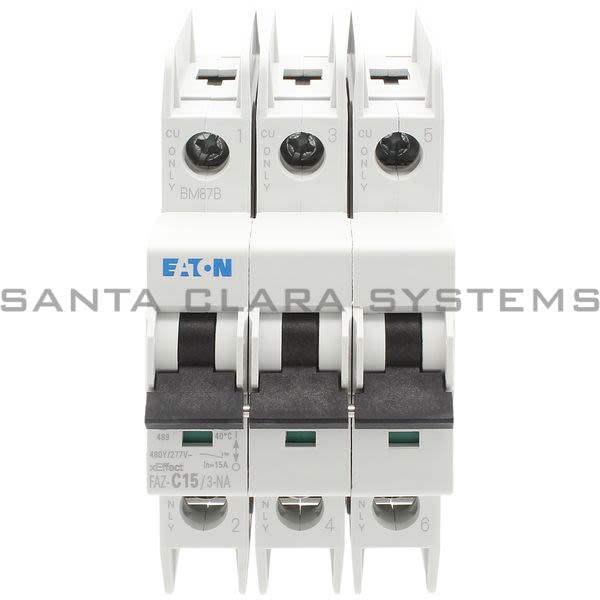 Moeller FAZ-C15/3-NA  Circuit Breaker Product Image