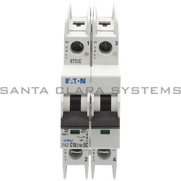 Moeller FAZ-C16-2-NA-DC Circuit Breaker Product Image