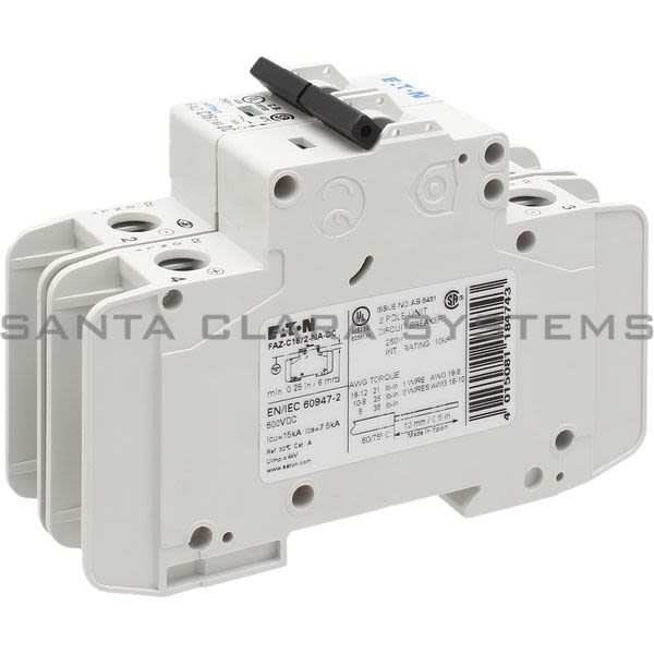 Moeller FAZ-C16-2-NA-DC Circuit Breaker Product Image