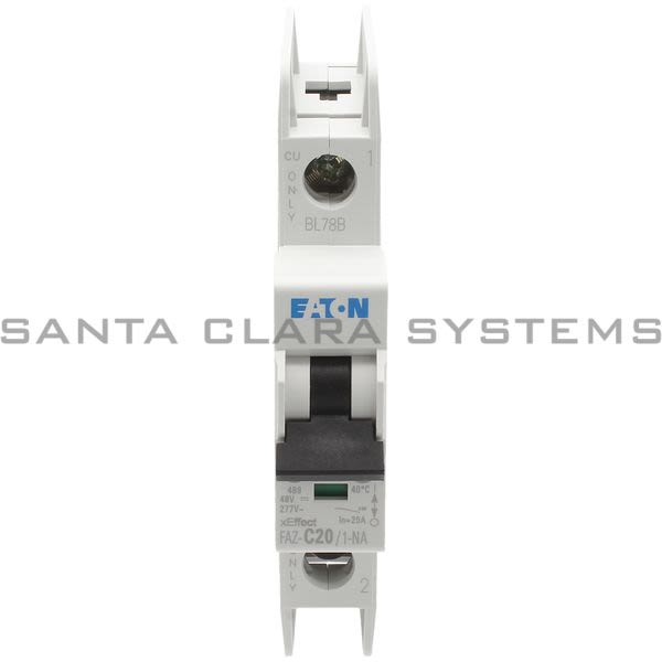 Moeller FAZ-C20/1-NA  Miniature Circuit Breaker Product Image
